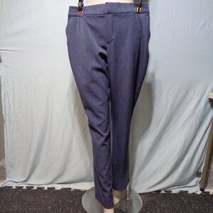 Nine West blue barely bootcut slacks in size 16
